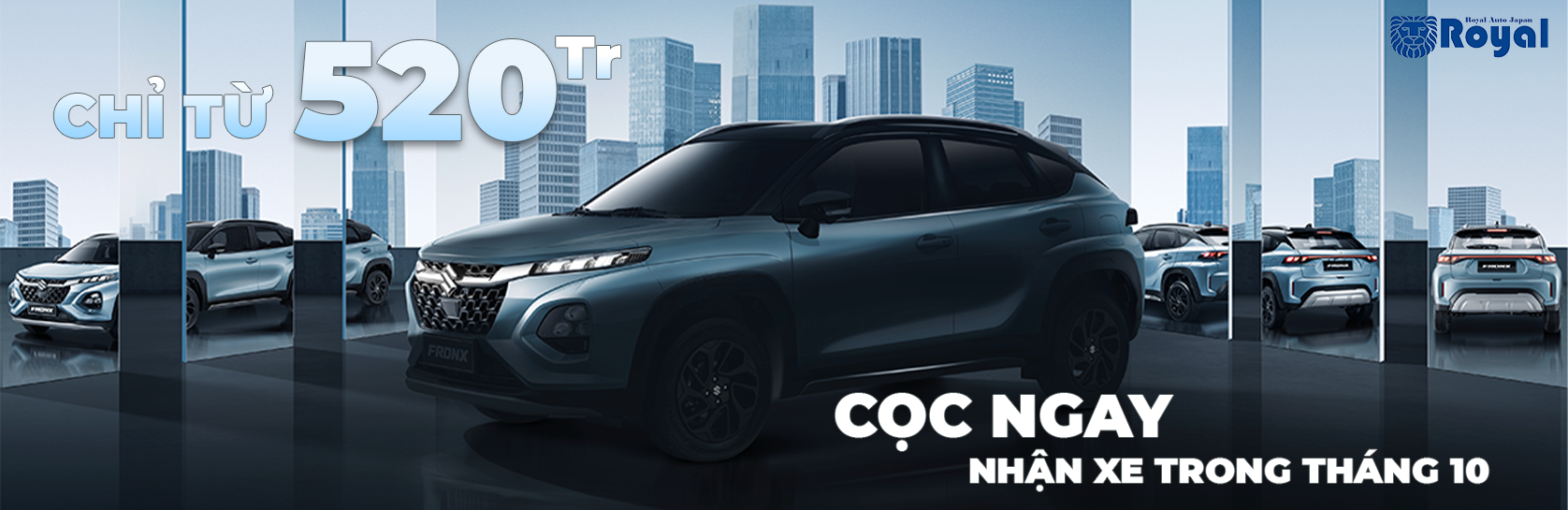 FronX chỉ từ 520 triệu – Cọc ngay