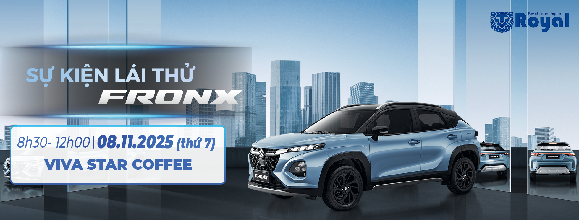 lái thử xe suzuki tháng 11- Royal Auto Japan