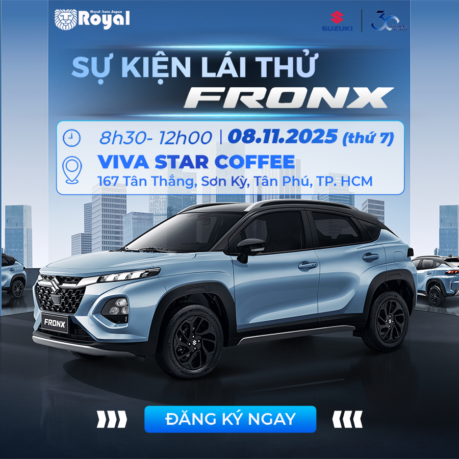 TRẢI NGHIỆM LÁI THỬ XE SUZUKI THÁNG 11 – CÀ PHÊ THẢ GA, NHẬN QUÀ CỰC ĐÃ