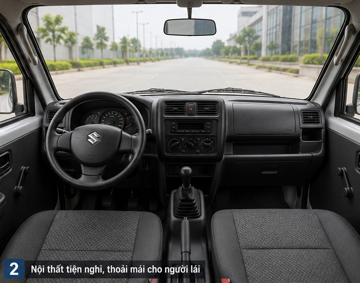 Suzuki Carry Pro – Xe tải nhỏ bán chạy nhất hiện nay