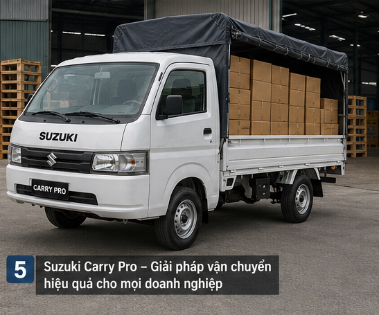 Suzuki Carry Pro – Xe tải nhỏ bán chạy nhất hiện nay
