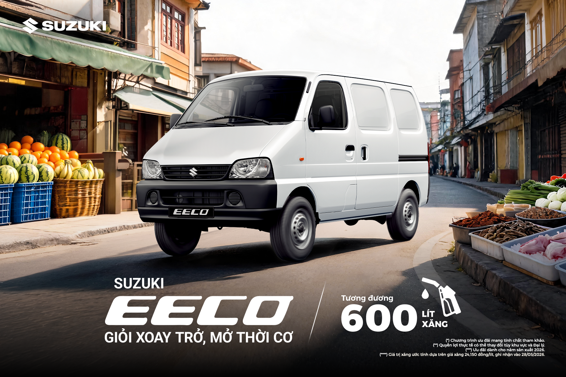 ưu đãi suzuki eeco tháng 6