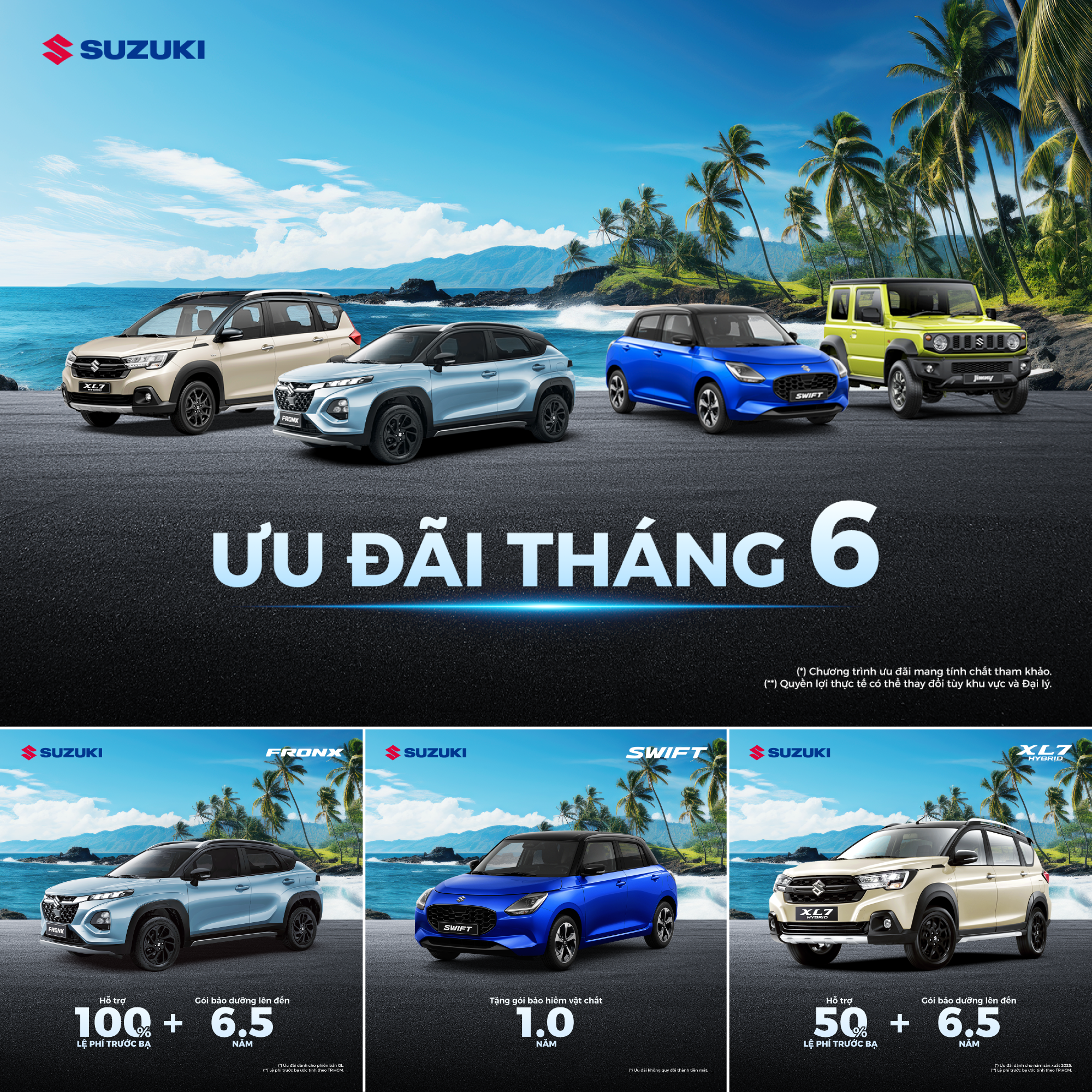 ưu đãi suzuki tháng 6