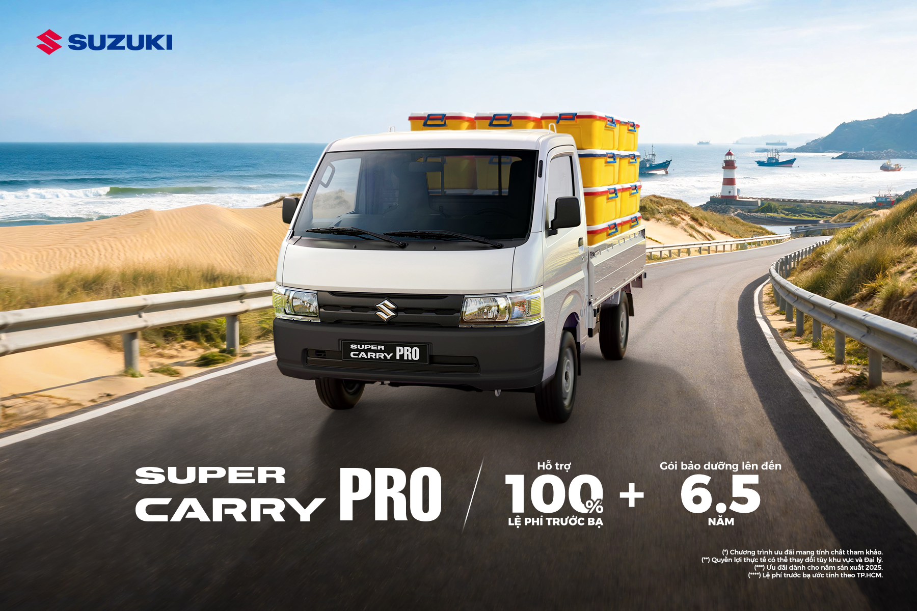 ưu đãi suzuki carry pro tháng 6