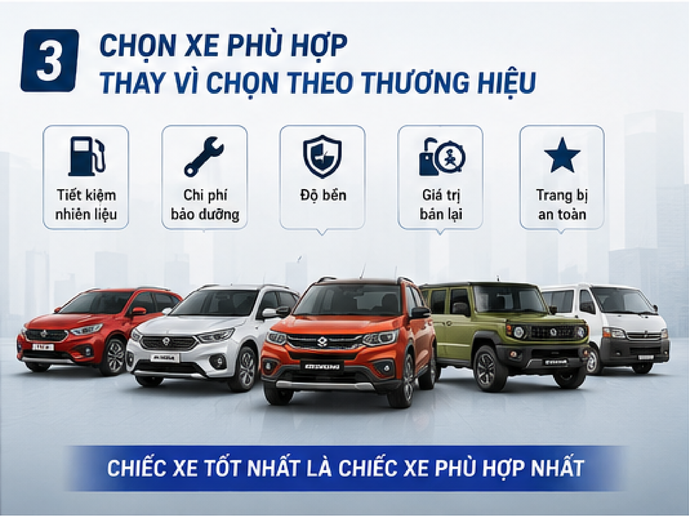 Kinh nghiệm chọn mua xe ô tô lần đầu cho người Việt