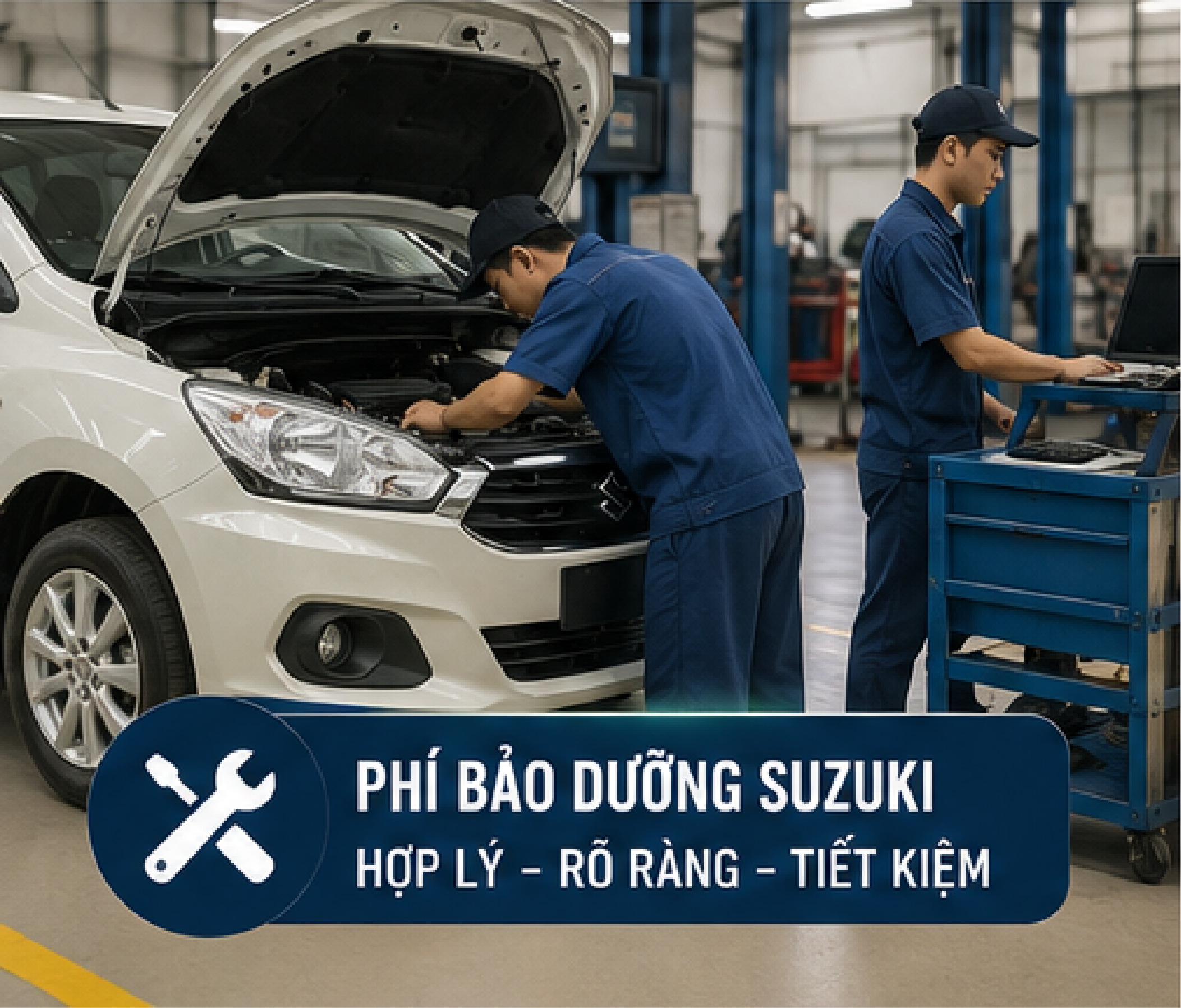 chi phí nuôi xe suzuki 1 năm hết bao nhiêu