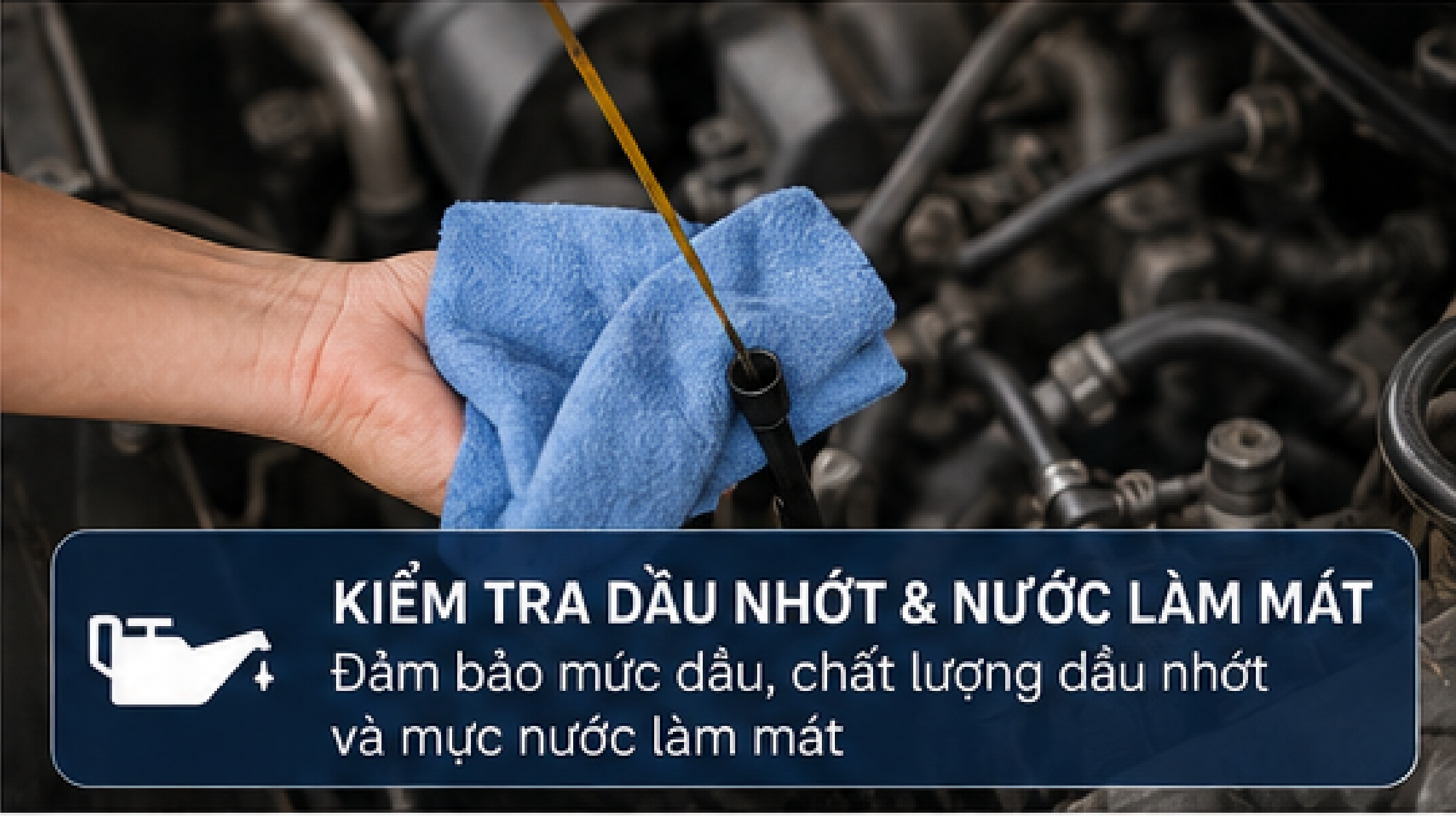 Hướng dẫn kiểm tra xe trước khi đi du lịch xa
