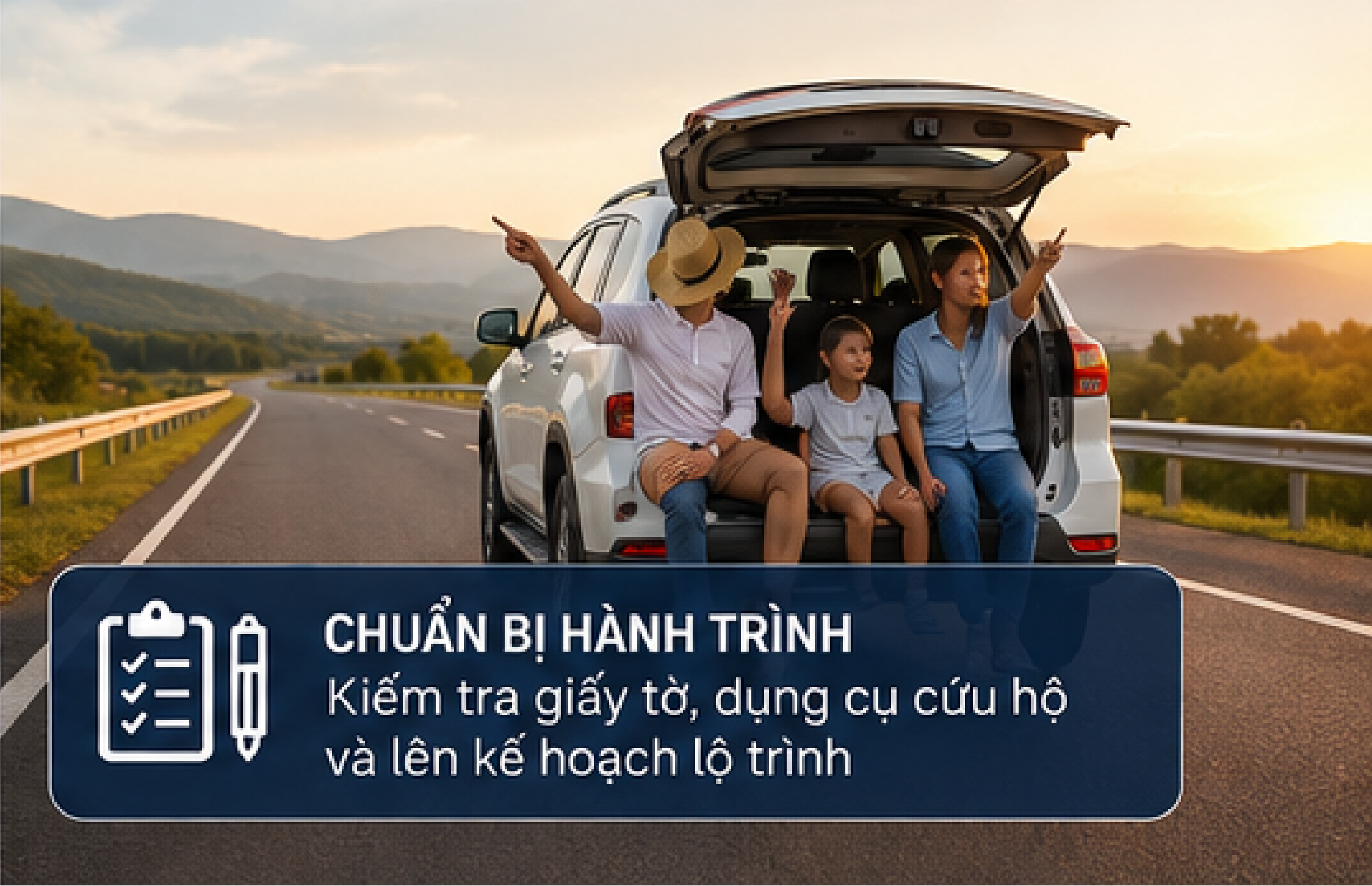 Hướng dẫn kiểm tra xe trước khi đi du lịch xa