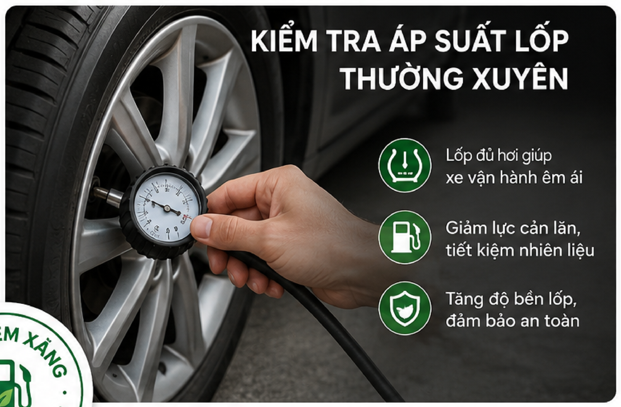 10 mẹo lái xe tiết kiệm xăng hiệu quả nhất năm 2026