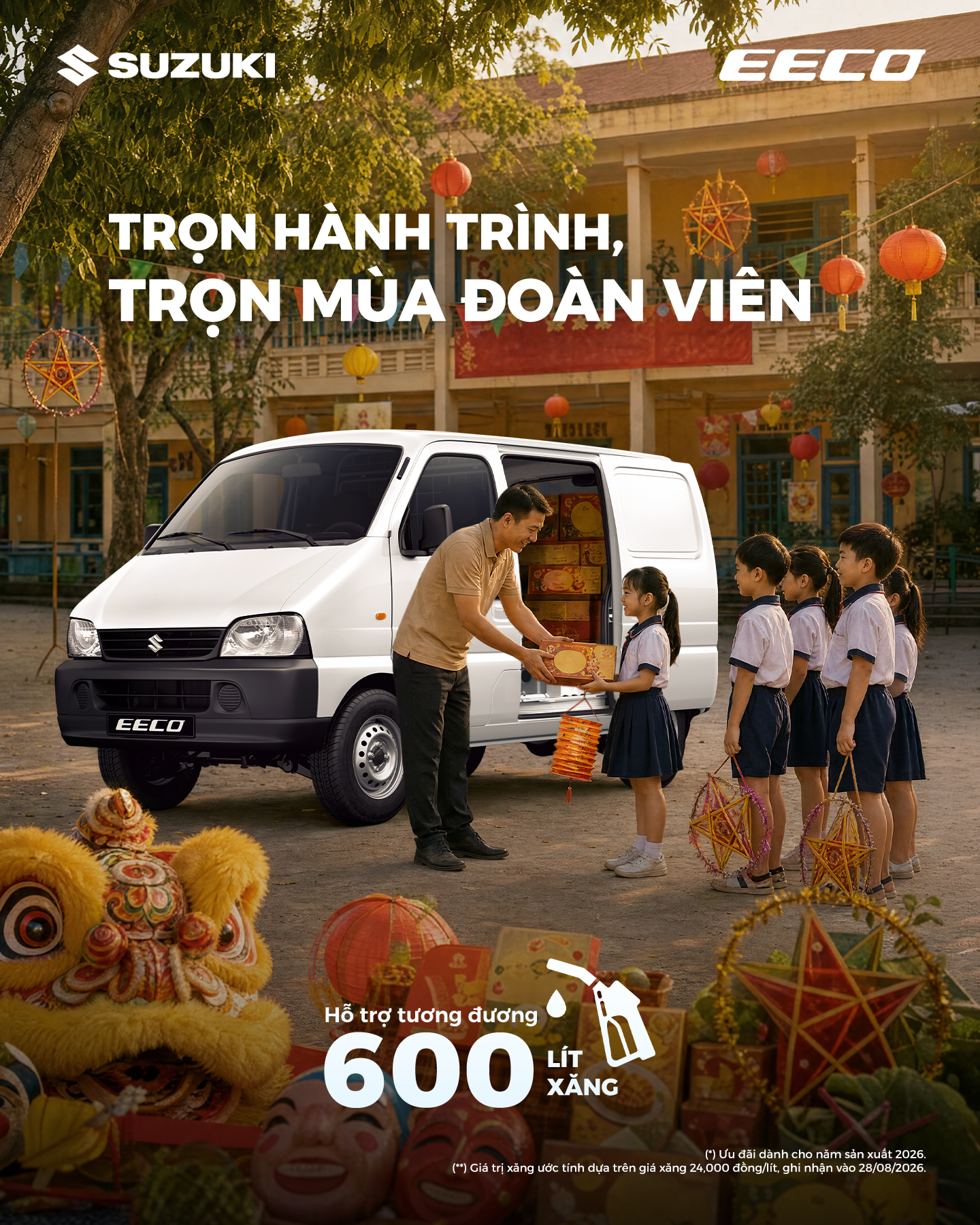 TRỌN HÀNH TRÌNH – TRỌN MÙA ĐOÀN VIÊN CÙNG SUZUKI EECO