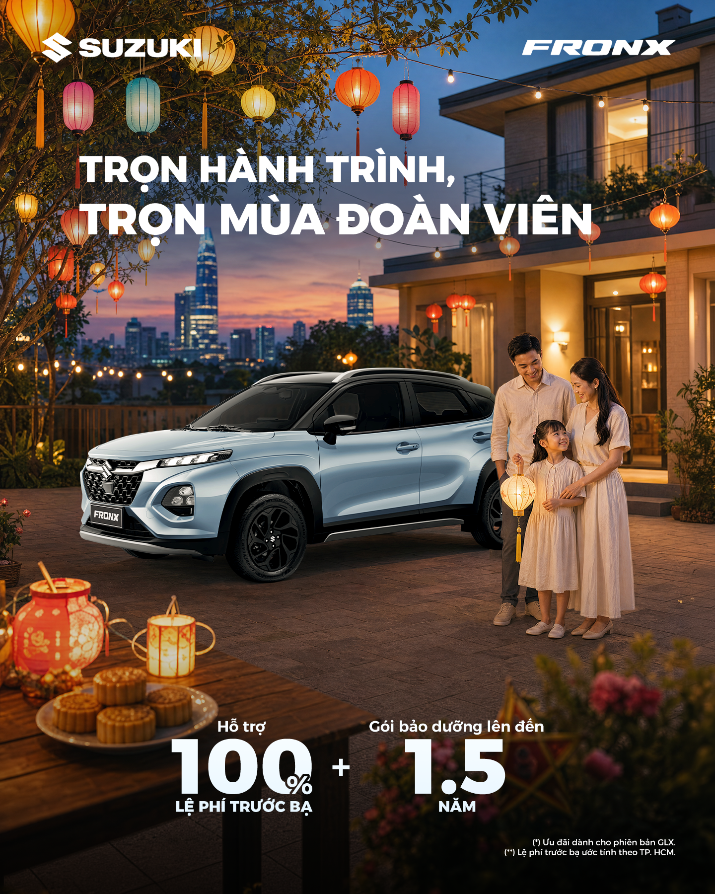 TRỌN HÀNH TRÌNH – TRỌN MÙA ĐOÀN VIÊN CÙNG SUZUKI FRONX