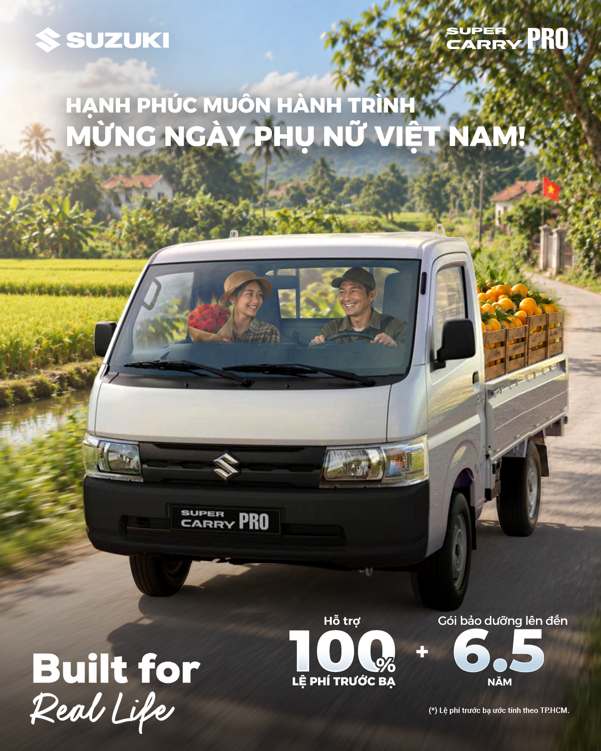 Chương trình ưu đãi Suzuki Carry Pro tháng 10